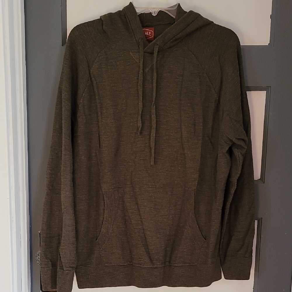Olive Green Hoodie Sweatshirt